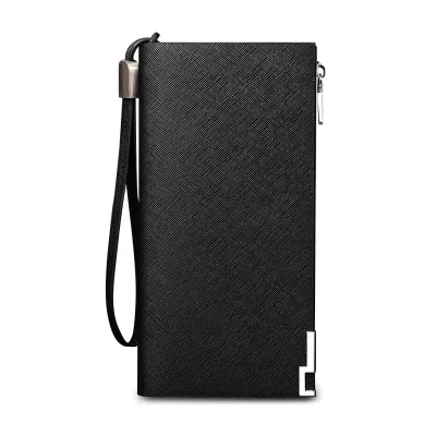 BLACK CROSS PATTERN PREMIUM WALLET